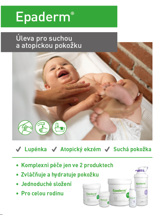 Epaderm, doporučenka velká á 5ks (CZ)