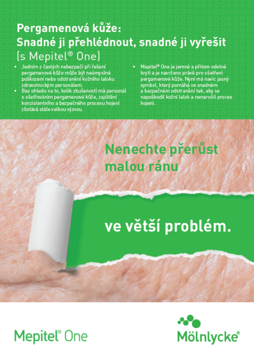 Mepitel One - Skin tears, leták á 50 ks (CZ)