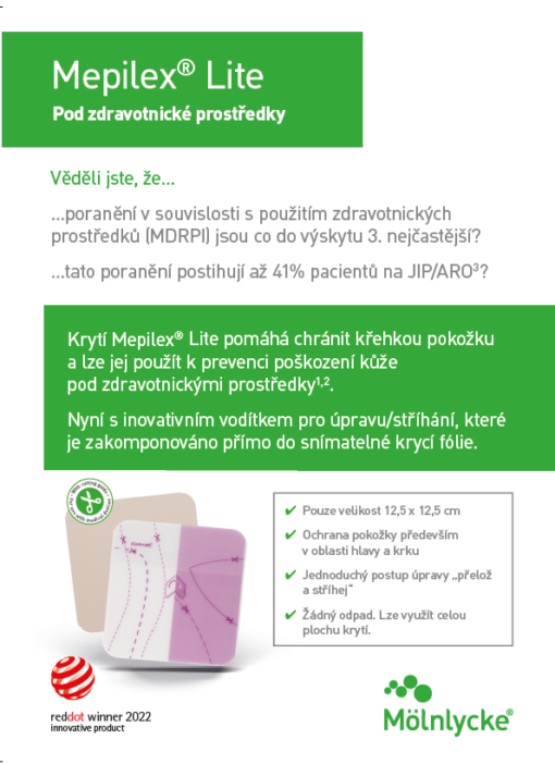 Mepilex Lite - prevence, leták A5 á 50ks (CZ)